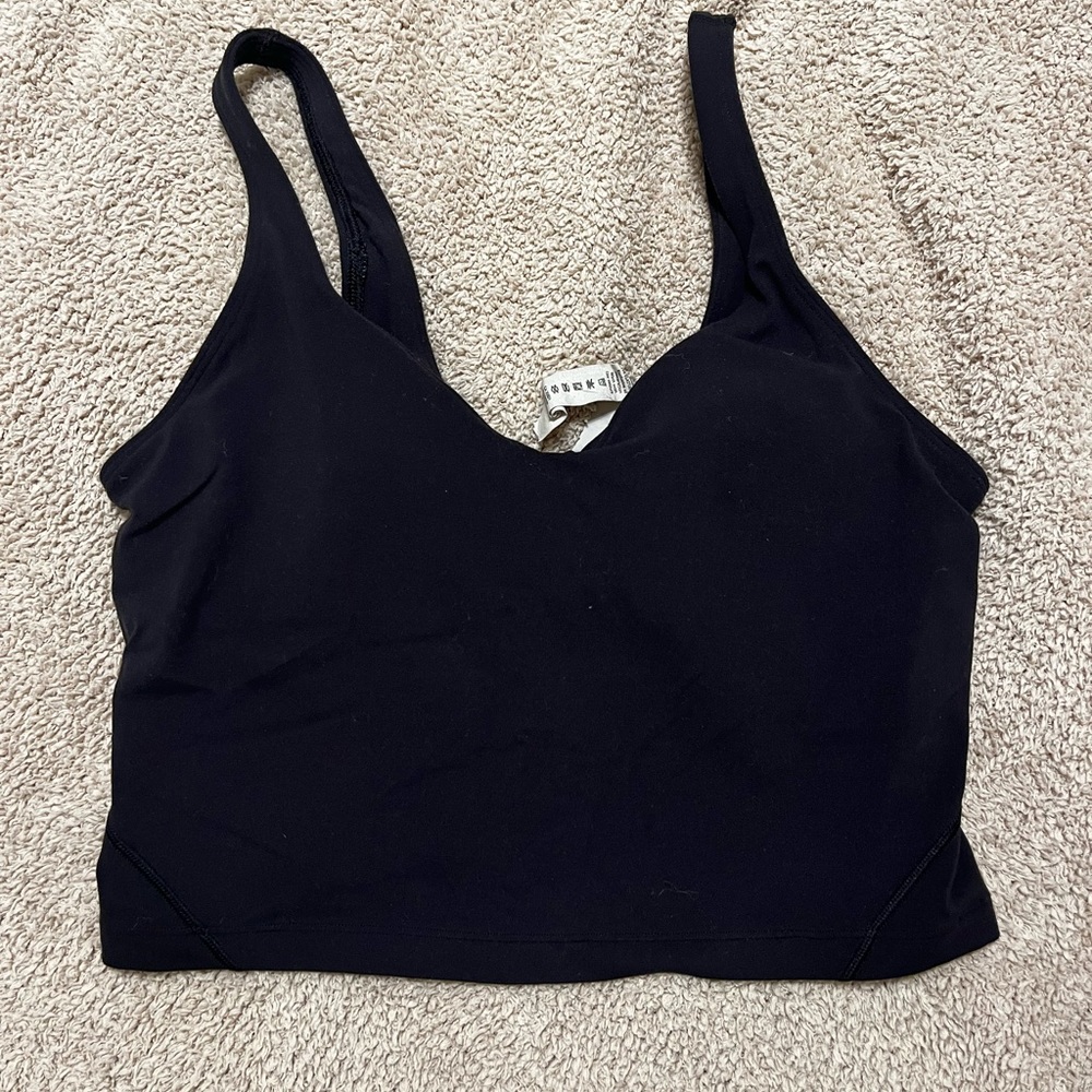 lululemon athletica Black Tank Top